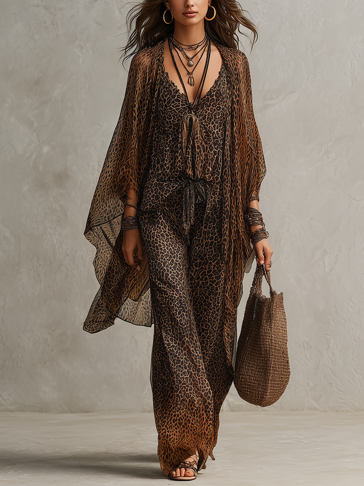 Boho Leopard Luxe 3-dijelni set