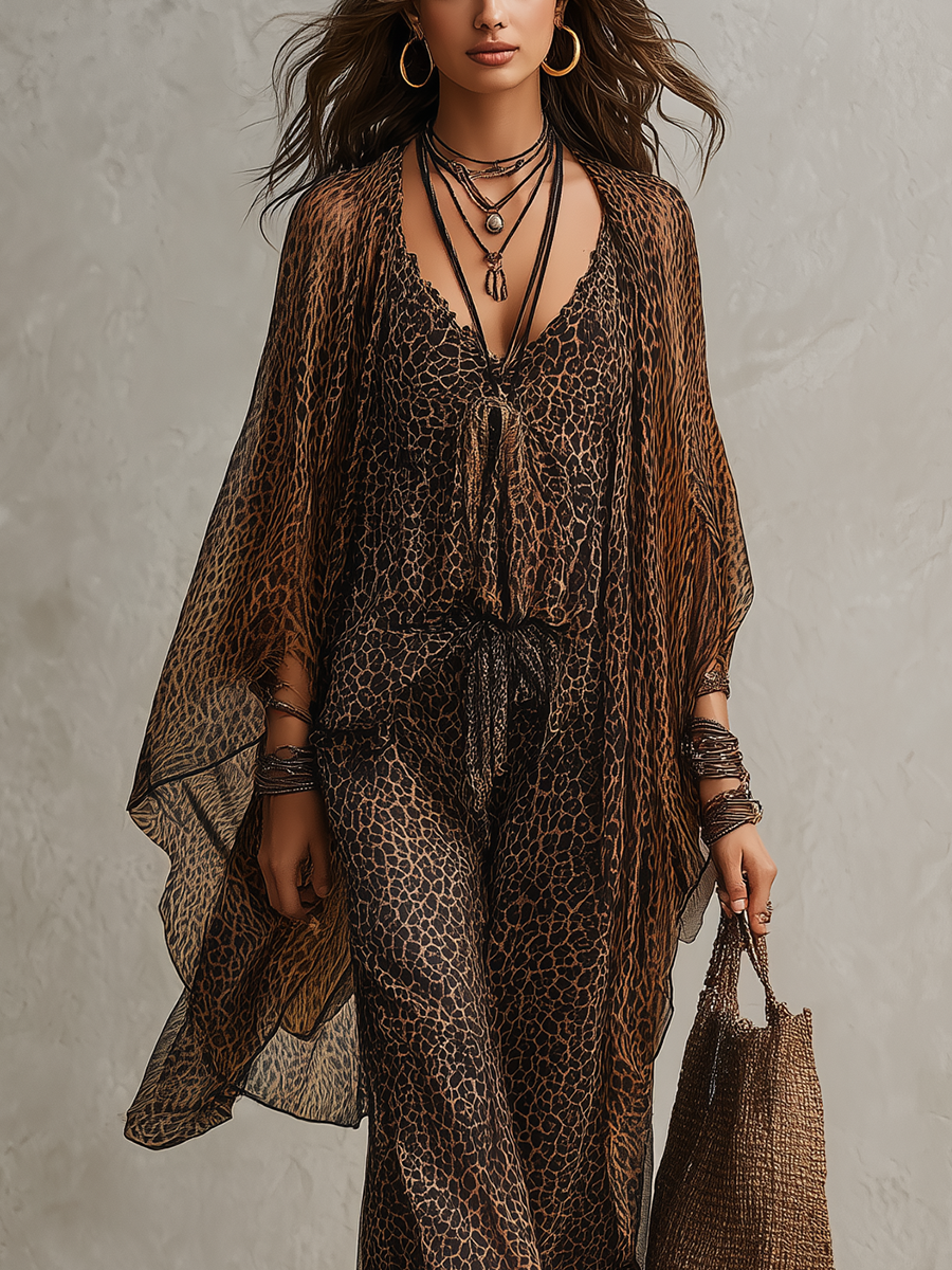 Boho Leopard Luxe 3-dijelni set