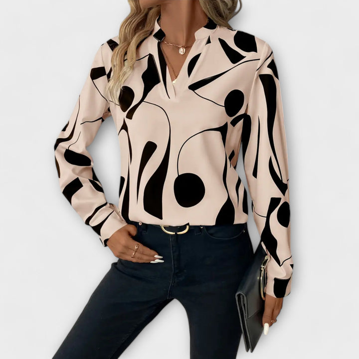 Lívia – Moderna Tiskana Bluza