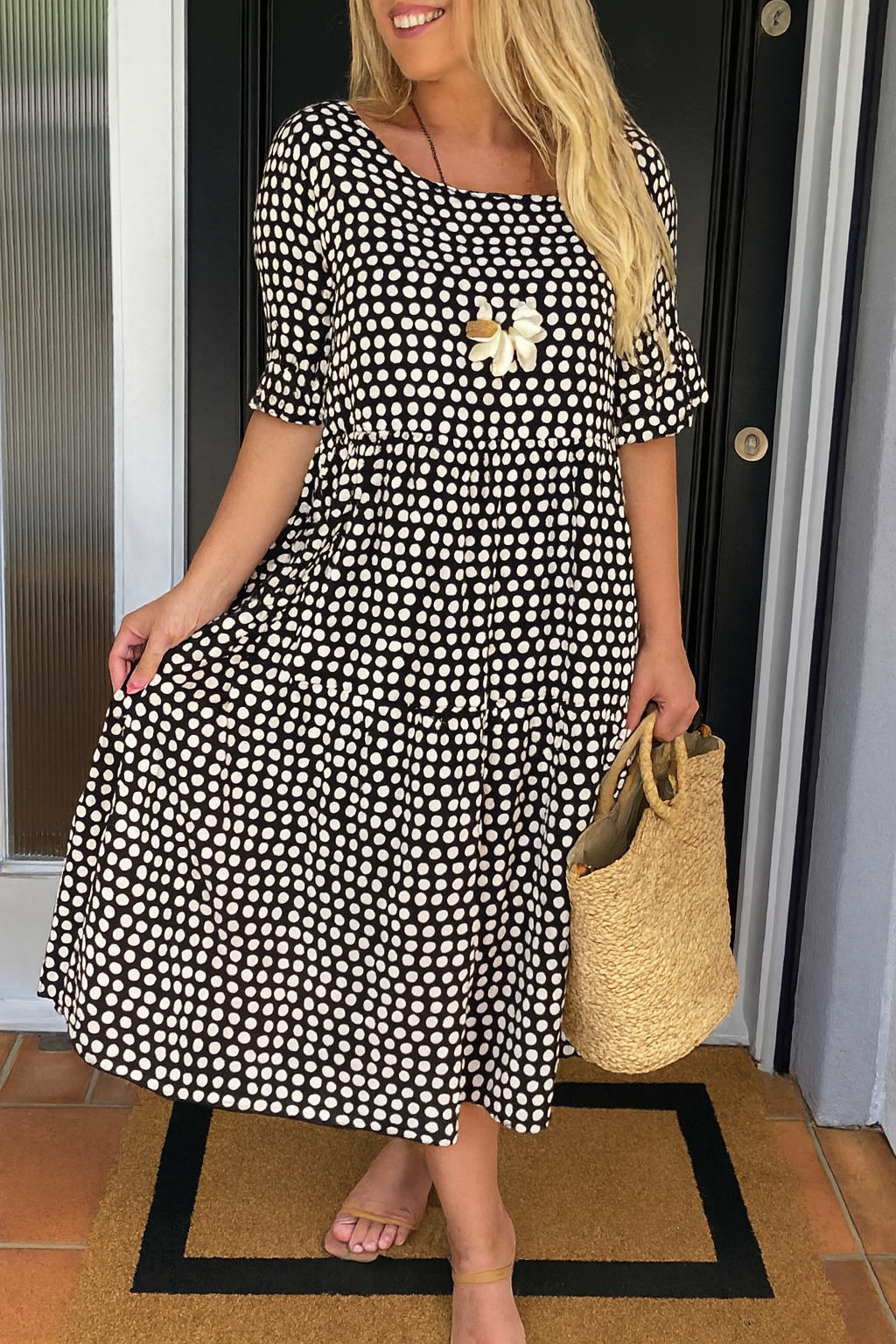 Lea – Točkasta boho elegancija