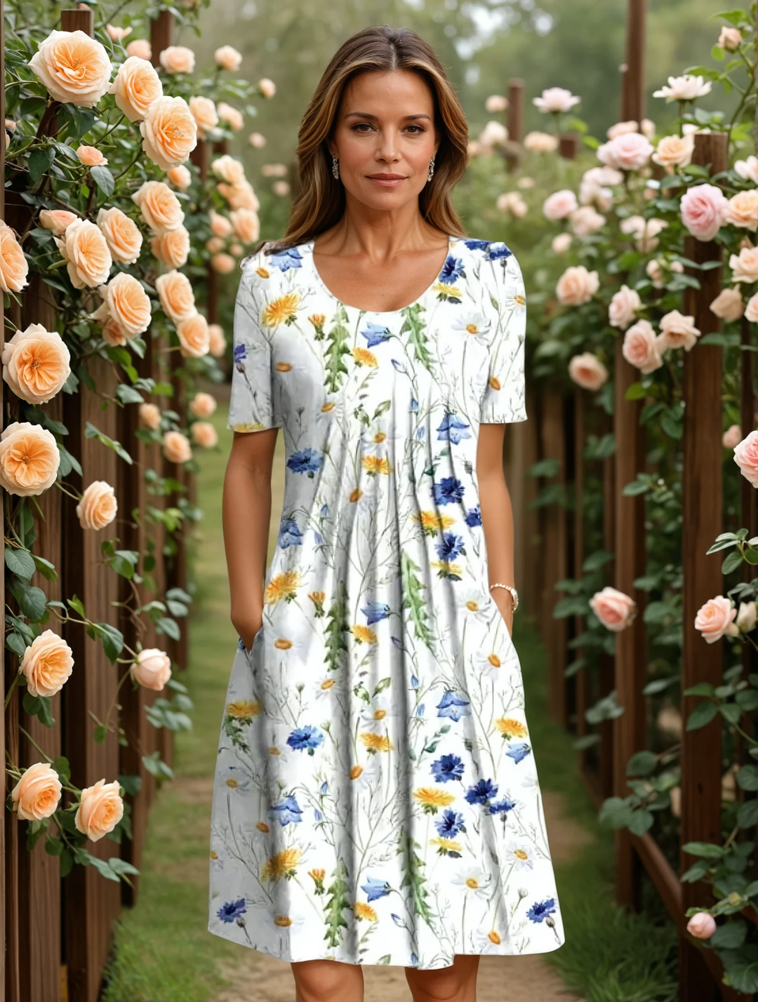 Marianne – Elegantna cvjetna haljina