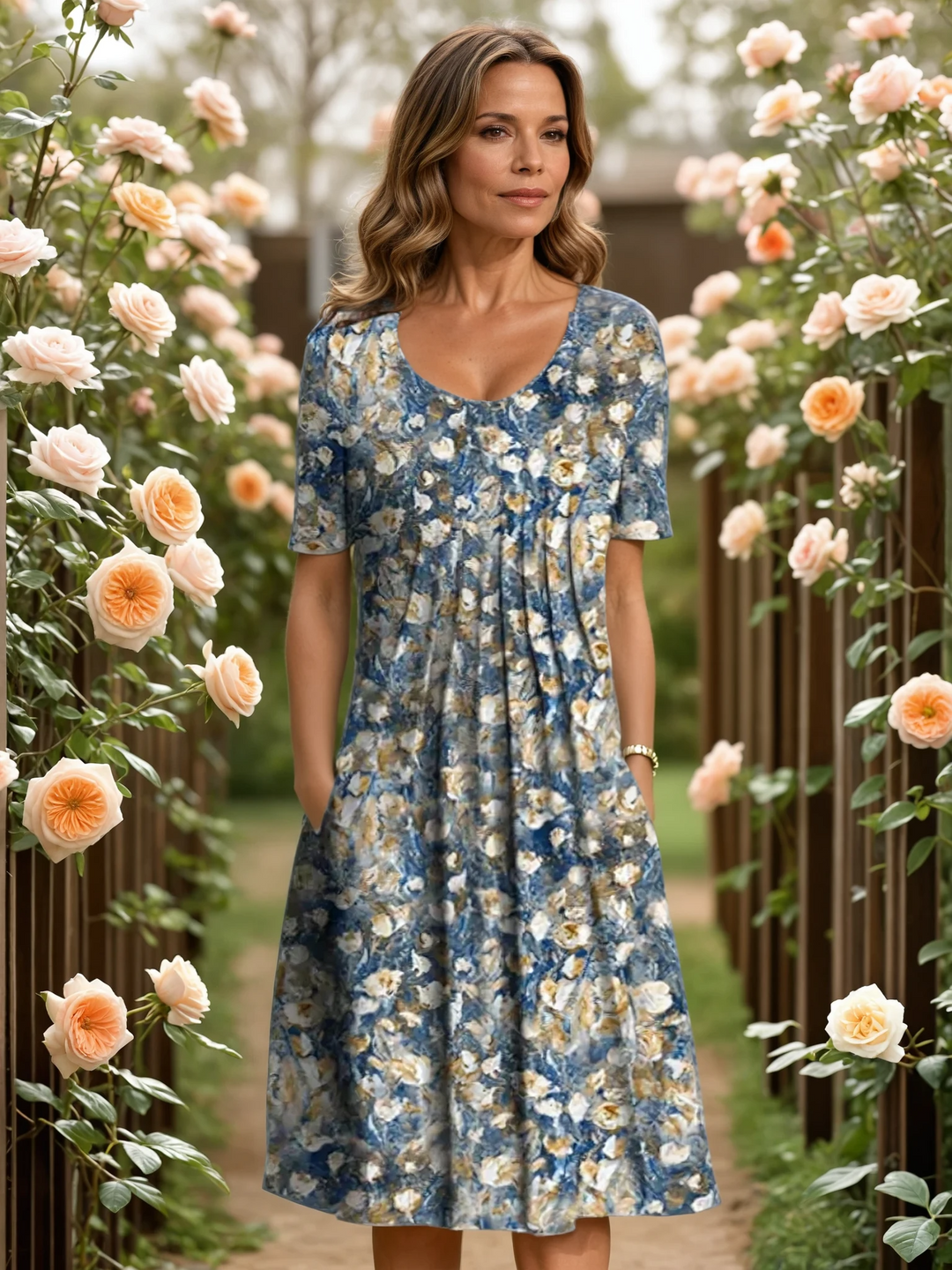 Marianne – Elegantna cvjetna haljina