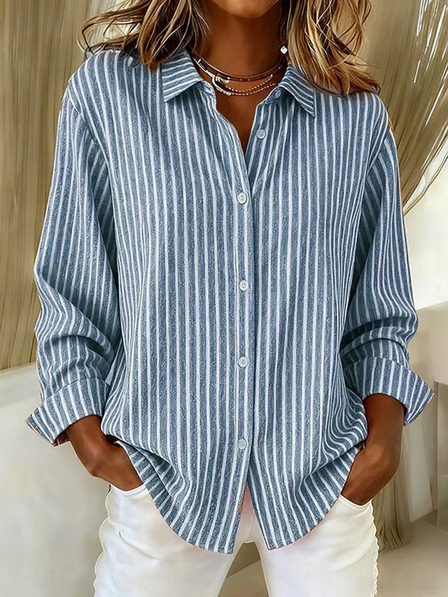 Jimena | Košulja s Prugama i Gumbima