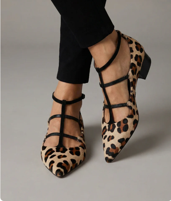 Sonja - Elegantne cipele s leopard uzorkom
