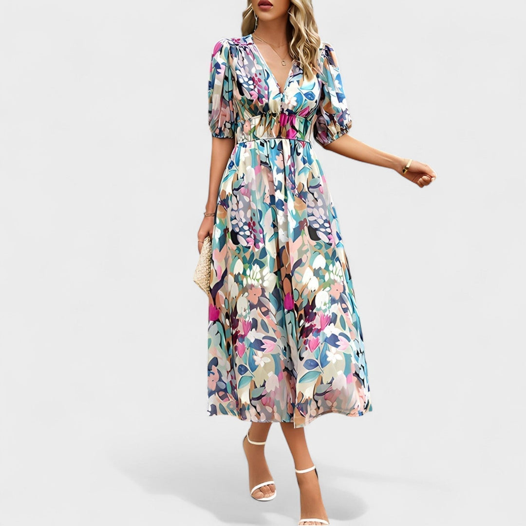 Clara – Elegantna Cvjetna Haljina