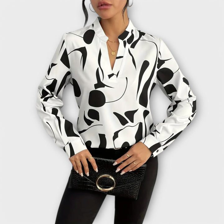 Lívia – Moderna Tiskana Bluza